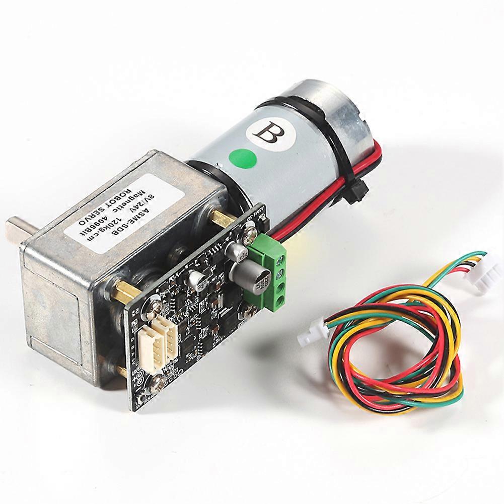 RS485-BUS Worm Self-locking Servo High Torque 360 Degree Rotation 24V Servo for Large Robots and Industrial Manipulator