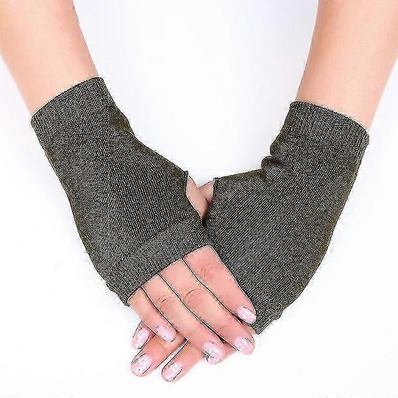 Parear luvas de inverno luvas sem dedos sem dedos mulheres Cashmere Luvas quentes de inverno Luvas de pulso aquecendo luvas