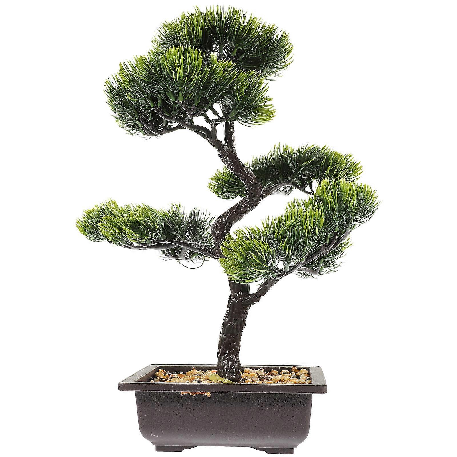 Fake Bonsai, Elegant Artificial Pine to Enhance Your Space