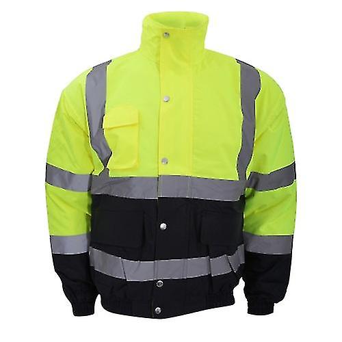 Yoko Hi-Vis Two Tone Bomber Jacket
