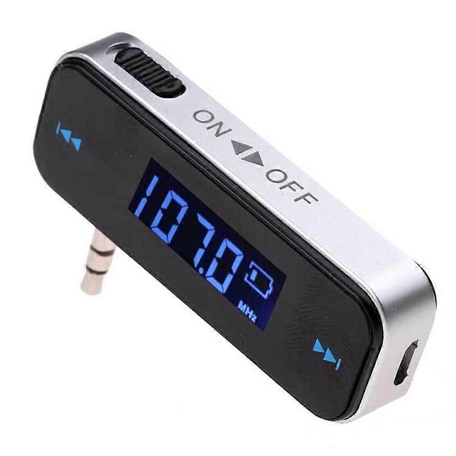 T01 Universal Car FM Transmitter Mobile Phone Audio Transmitter 3.5mm Wireless FM Transmitter