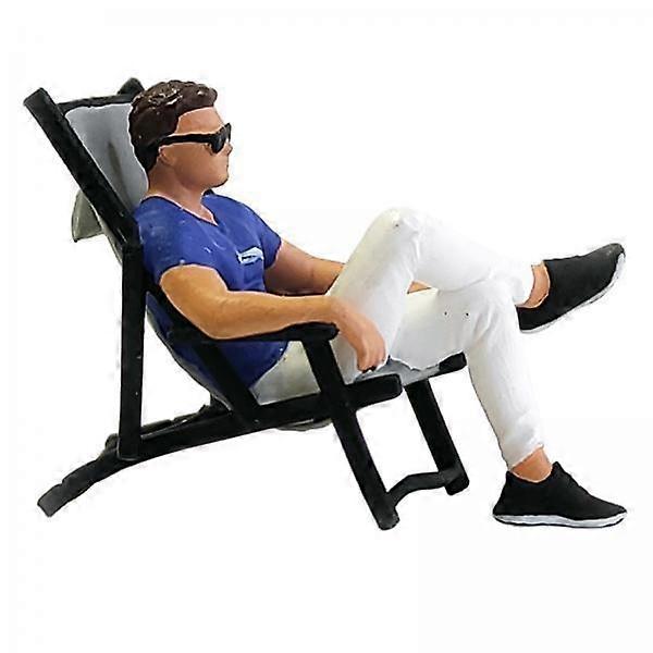 3メダル1/64人ウェイターミニチュア列車鉄道DIY