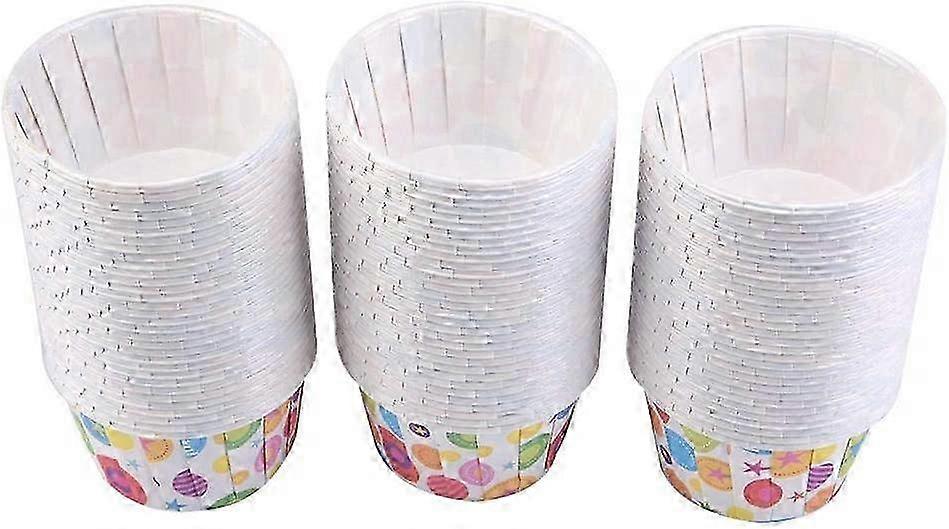50PCS Big Cupcake Liners Paper Round Baking Cups Muffin Cases Party Wedding