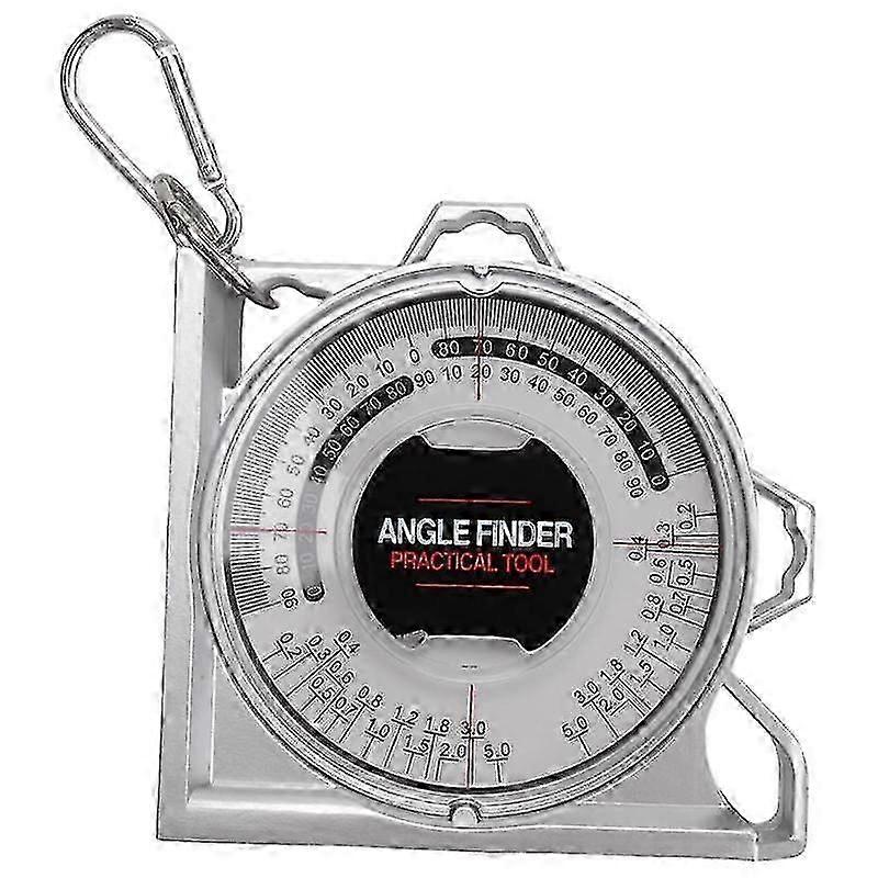 Universal Angle Finder and Slope Protractor with Inclinometer,Portable Level Meter for Precise Measuring,Multi-Purpose Gauge Tool