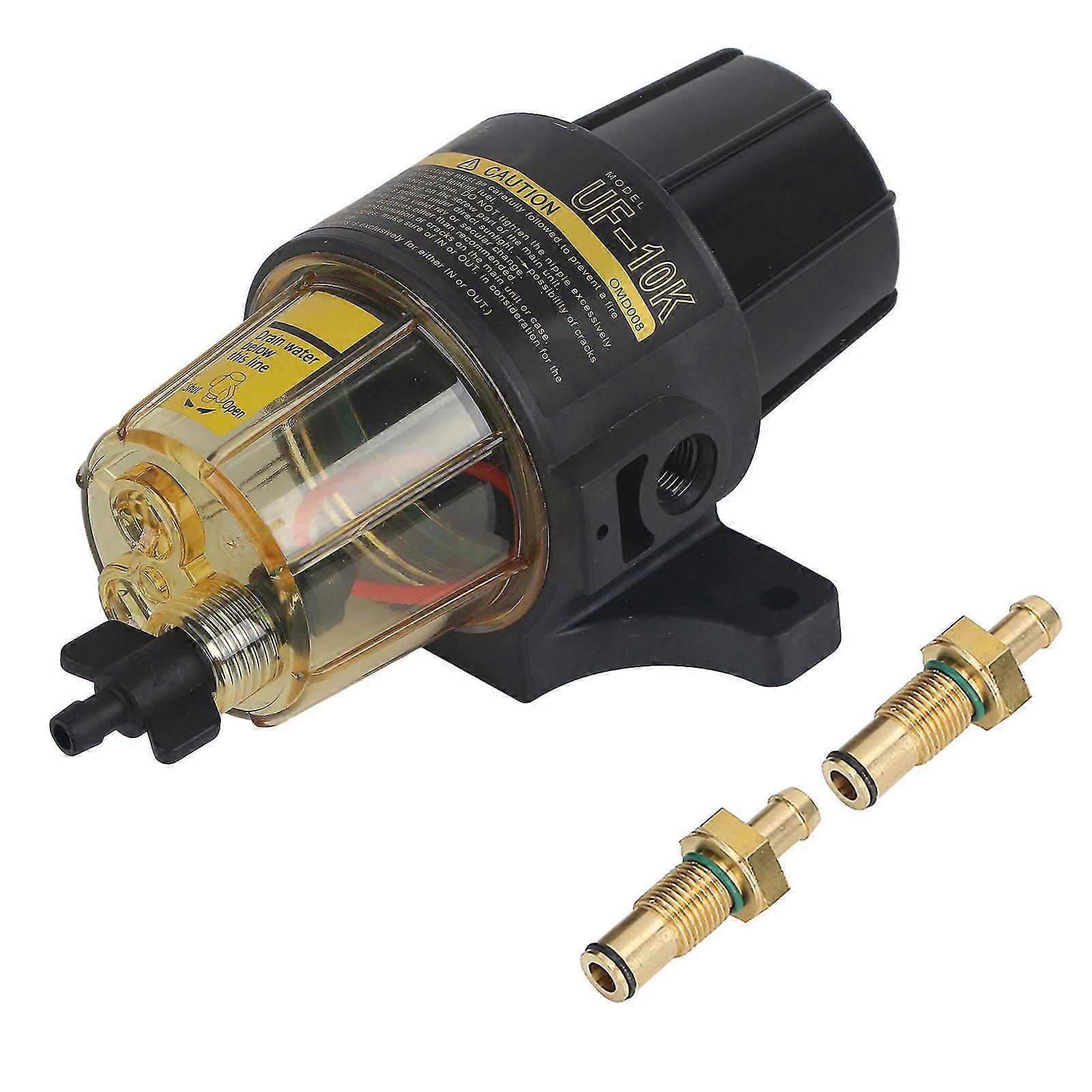 Oil Water Separator Assembly Fuel Filter Replacement Part Suitable for Outboard Engine UF-10K