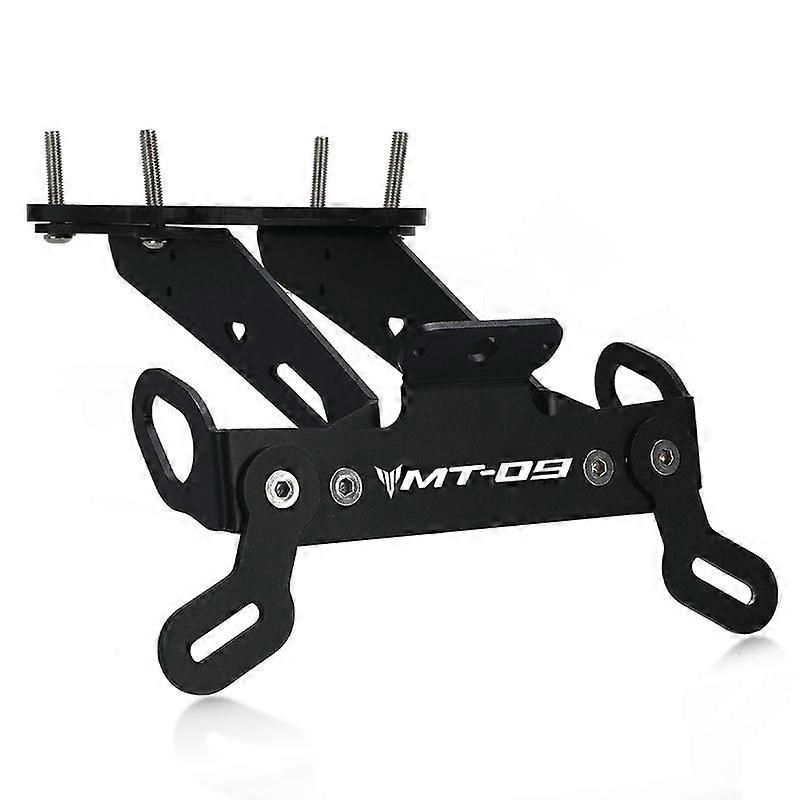 MT09 License Plate Holder For Yamaha MT-09 MT 09 SP MT09SP 2021 2022 2023 2024 Frame Tail Tidy Rear Fender Registration BracketMotor Vehicle Frame & B