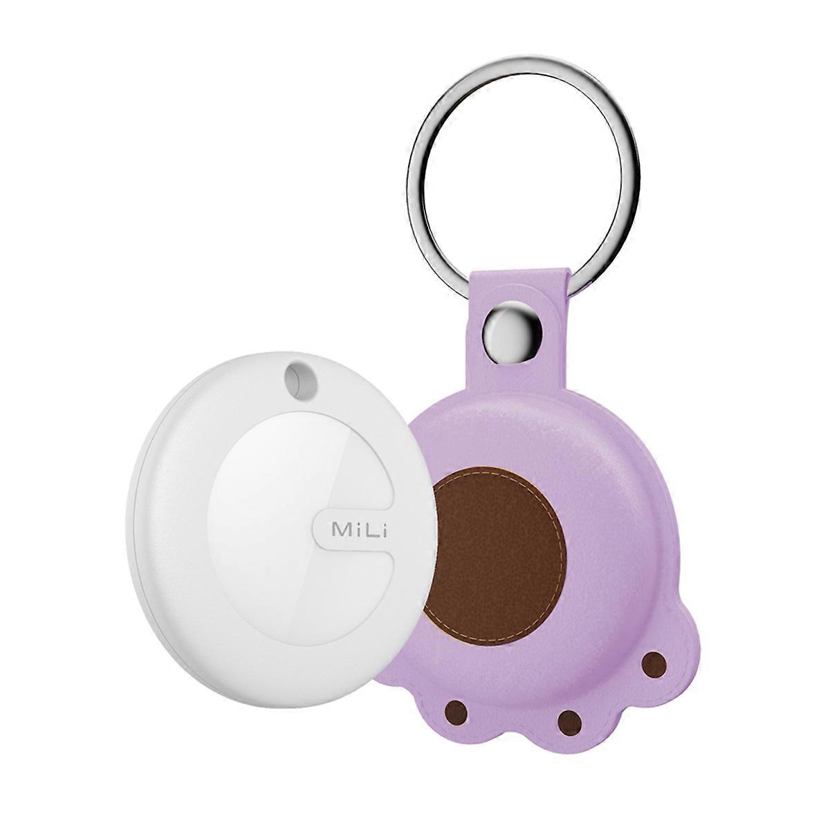 Smart Mitag Bluetooth Locator Anti-Lost Device Mobile Keys Pet Elderly Kid Finder for Android Find My White+