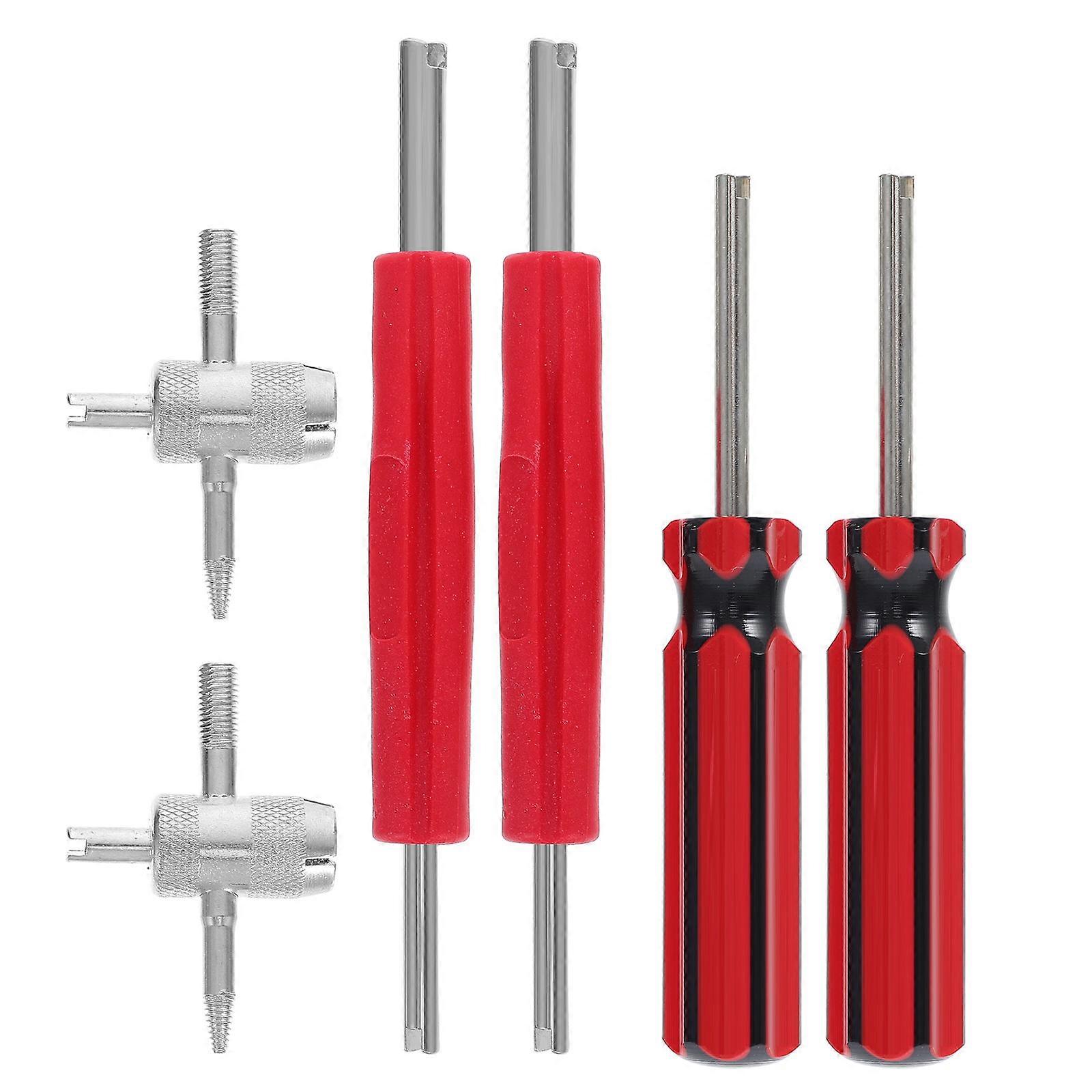 The **6pcs Tire Valve Removal Tool** is a handy and essential kit for anyone involved in **DIY tire maintenance**. Designed to help you easily