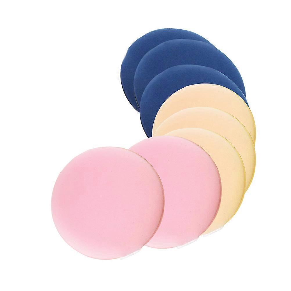 Compact Powder Puff Dry-Wet Powder Makeup Tools 2.2 2.2 0.3in 8Set