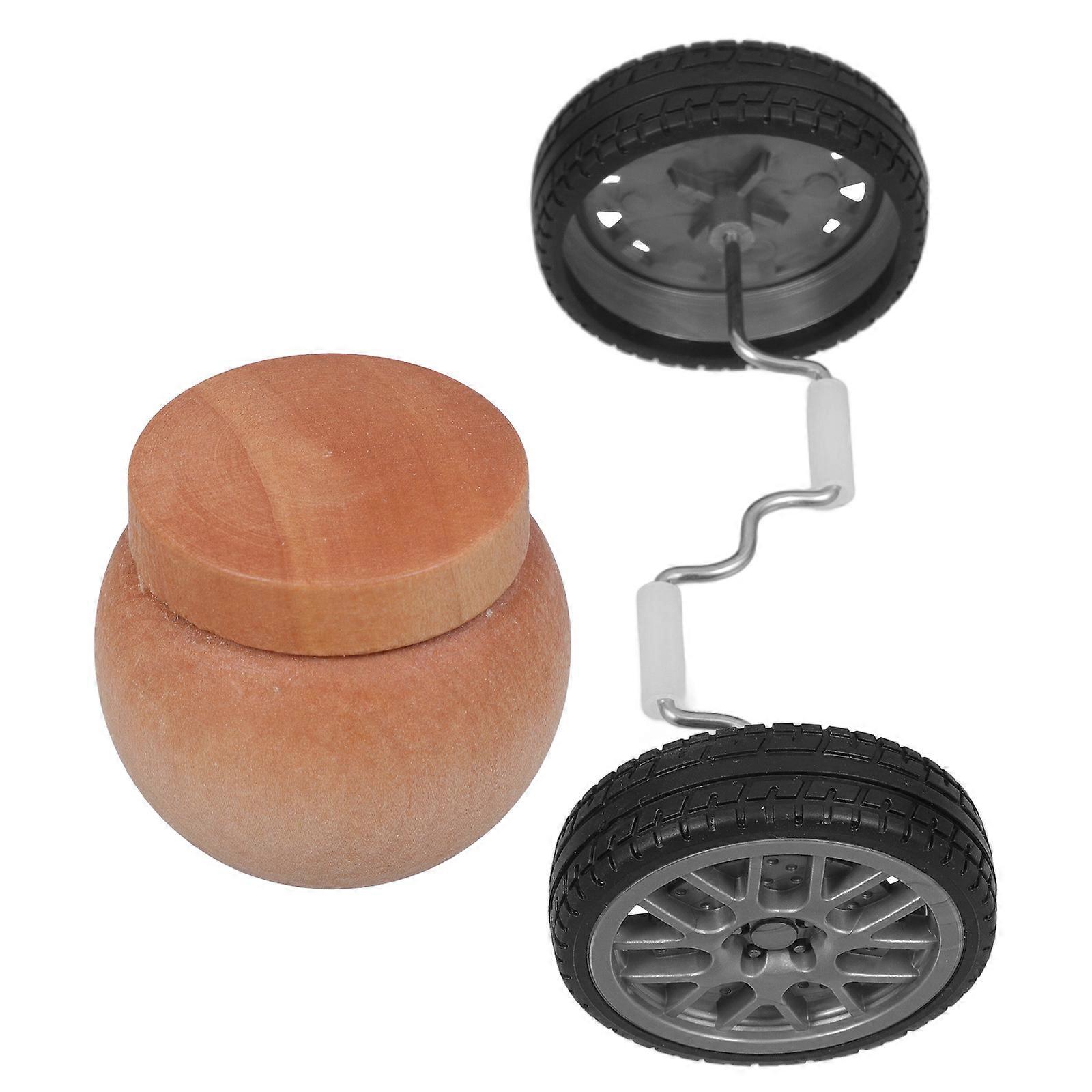 Parrot Training Wheel Stand Bird Enthusiasts Skill Training Tool Round Shape 1Set