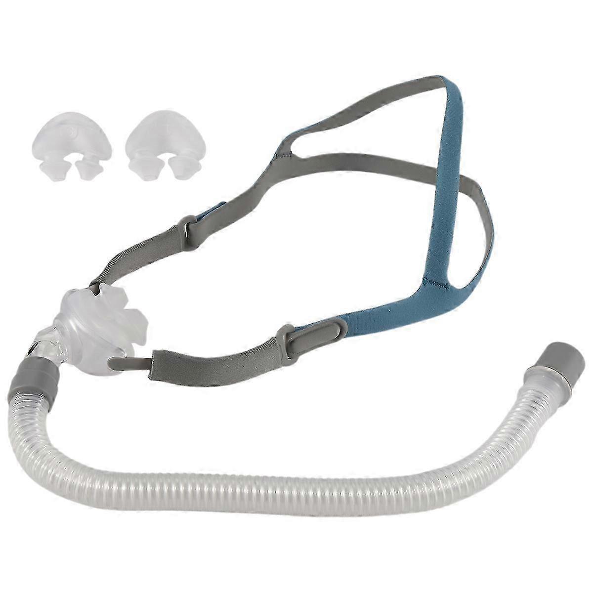 for BMC-P2 CPAP Nasal Case W Headgear S M L Sleep Helper for Snoring