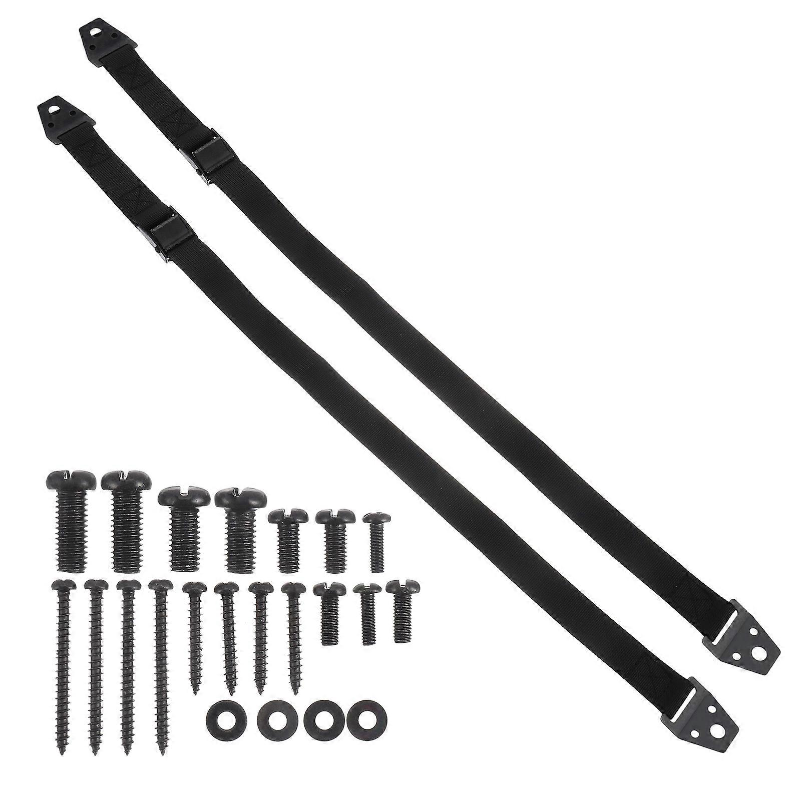 2pcs Furniture Straps for TV and Cabinet Safety – Easy Installation for Homeproofing and Childproofing