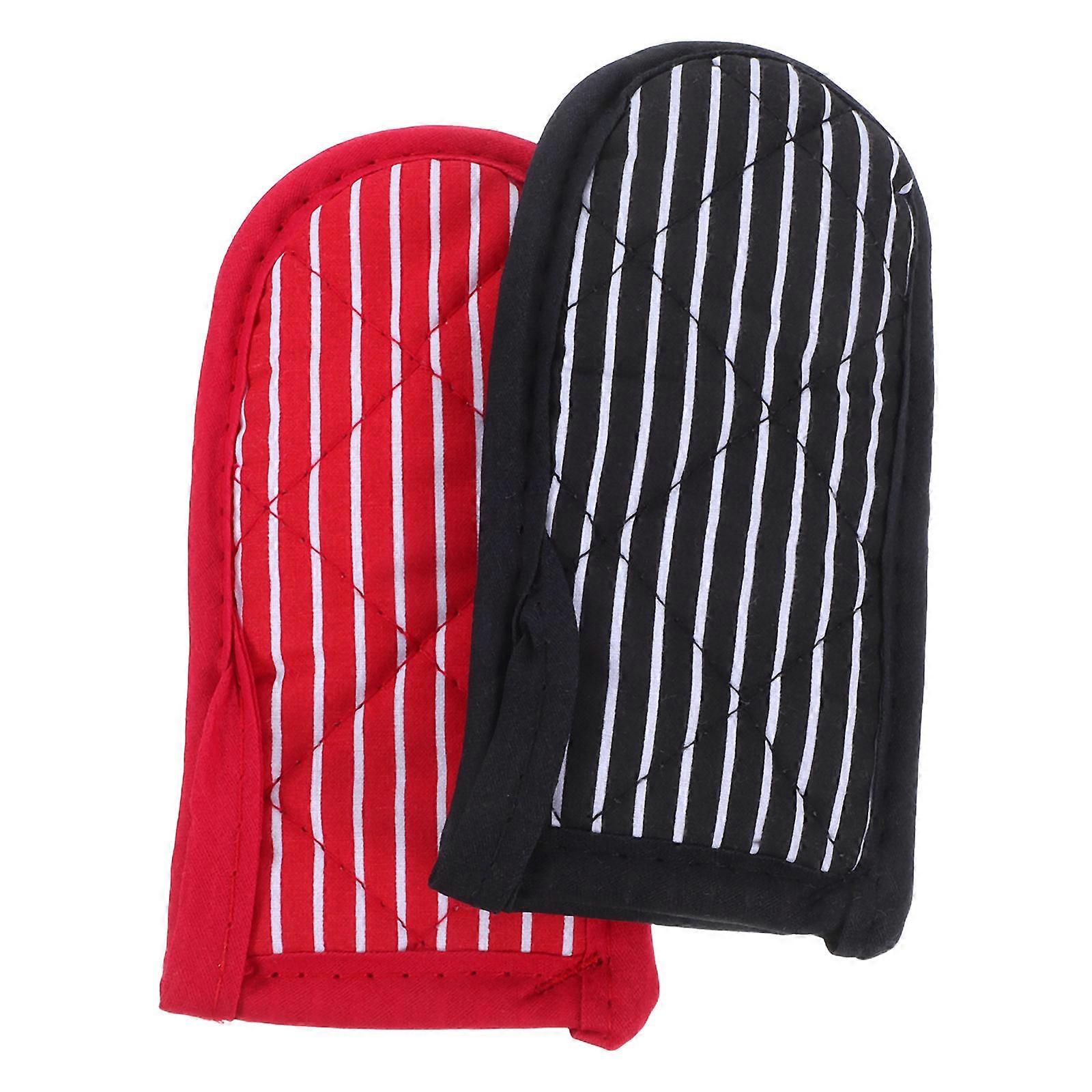 Heat Resistant Pot Handle Cover Skillet Anti-Scald Pan Handle Sleeve Cotton Handle Protection Sleeves for Stovetop Cooking 2Pcs