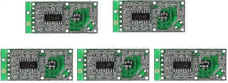 5 adet Mikrodalga Radar Sensörü Rcwl-0516 Anahtar Modülü İnsan İndüksiyon Kurulu Dedektörüakıllı Sensör Dedektörü Botao