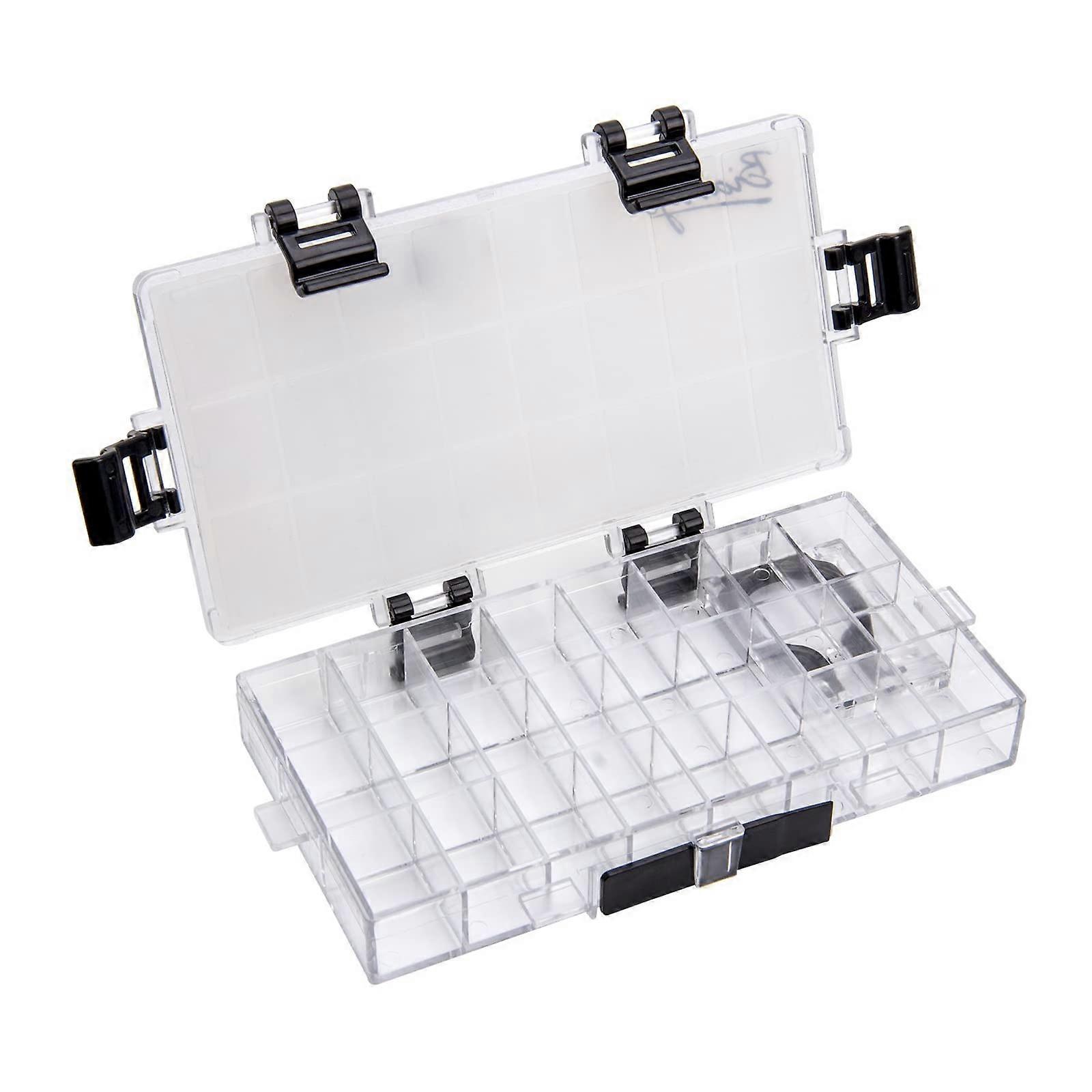 Palette Box, Watercolour Palette, Plastic Box for Storing Watercolour, Gouache (Transparent)