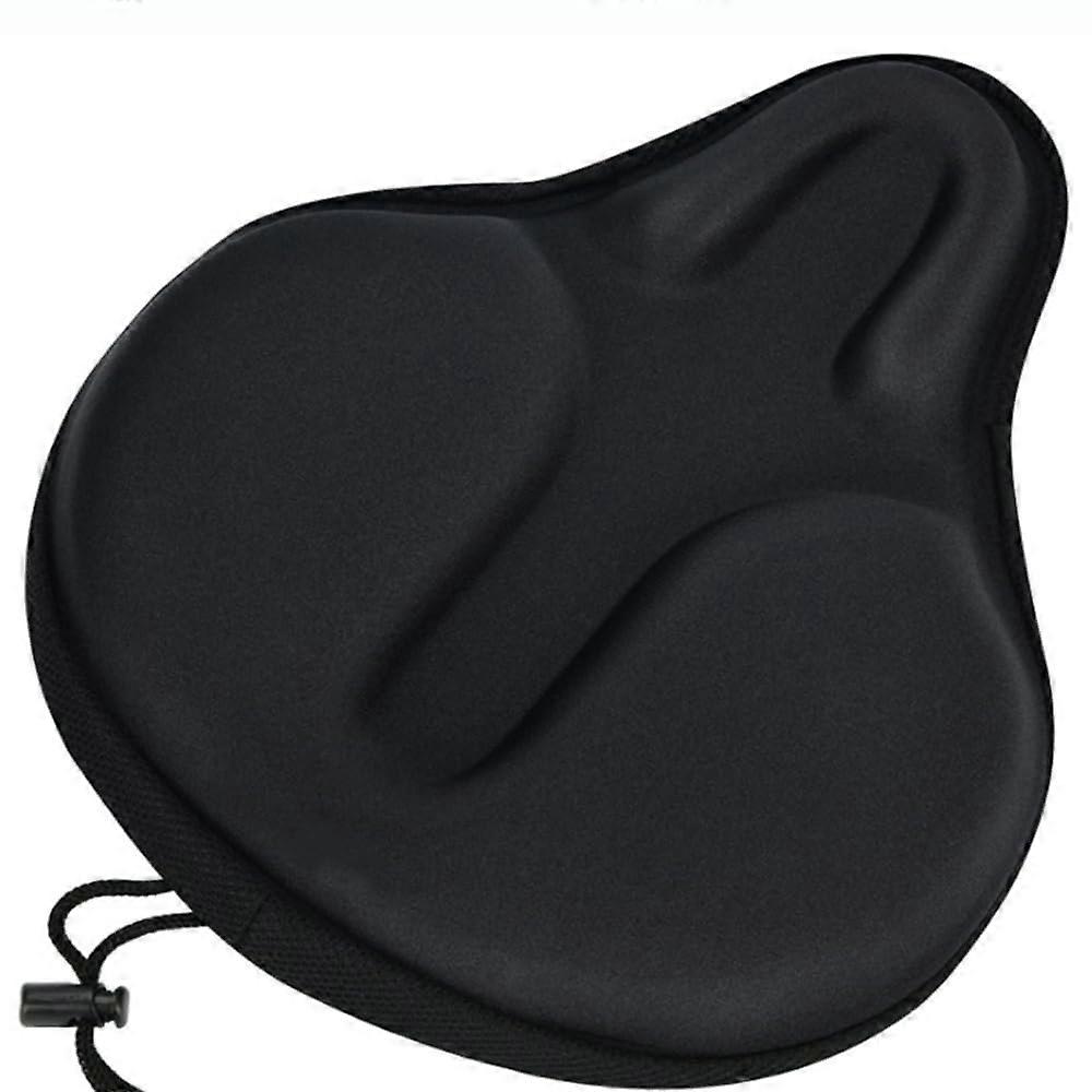 Bicycle Saddle Comfortable Soft Wide Shock Absorbing Breathable Ergonomic