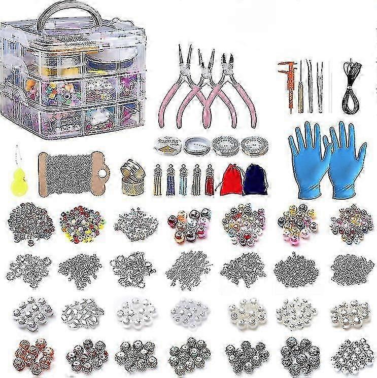 Takı Yapım Kiti Takı Yapım Malzemeleri Kızlar Ve Kadınlar İçin Noel Hediyesi Yüksek Kalite