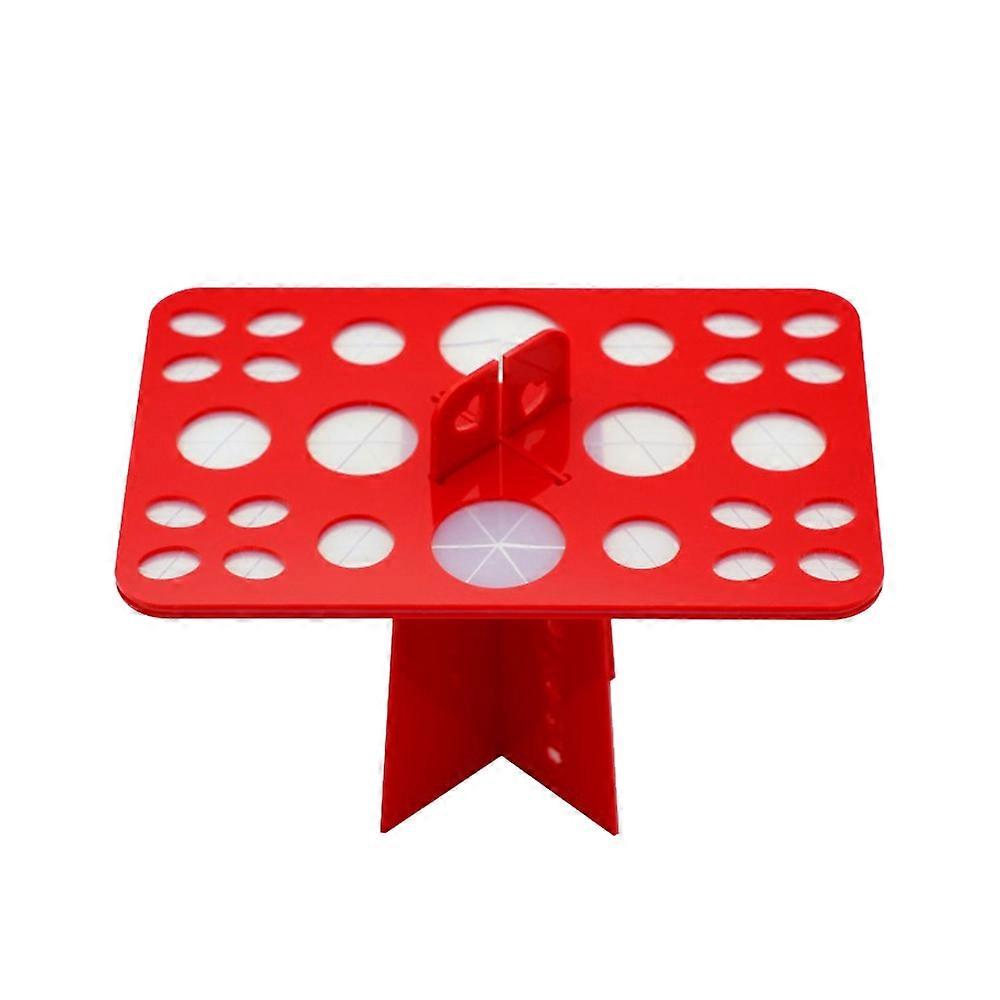 Updated makeup brush drying rack, brush dryer, foldable