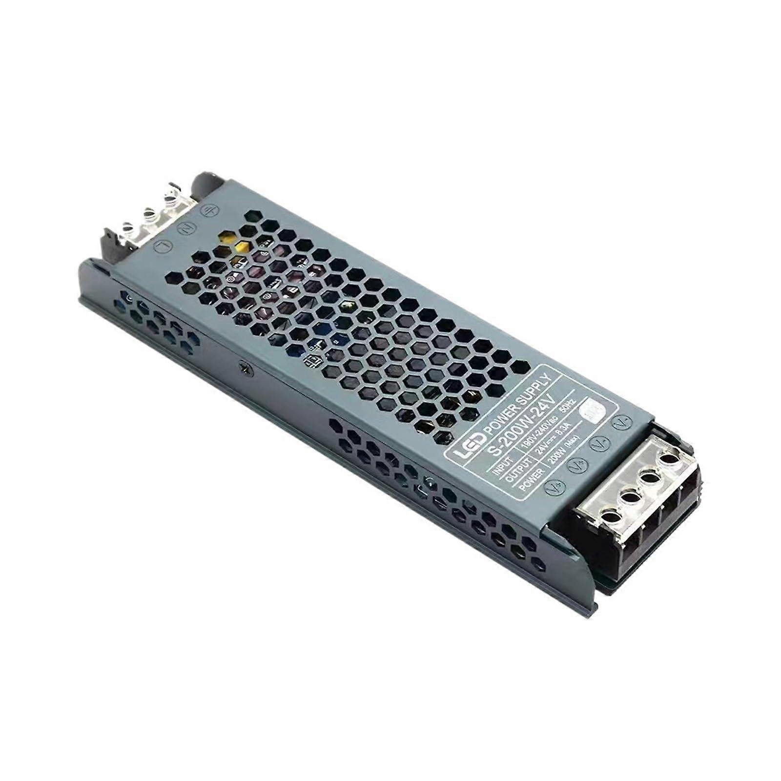 DC 24V 200W switching power supply for LED strips, 3D printers, surveillance