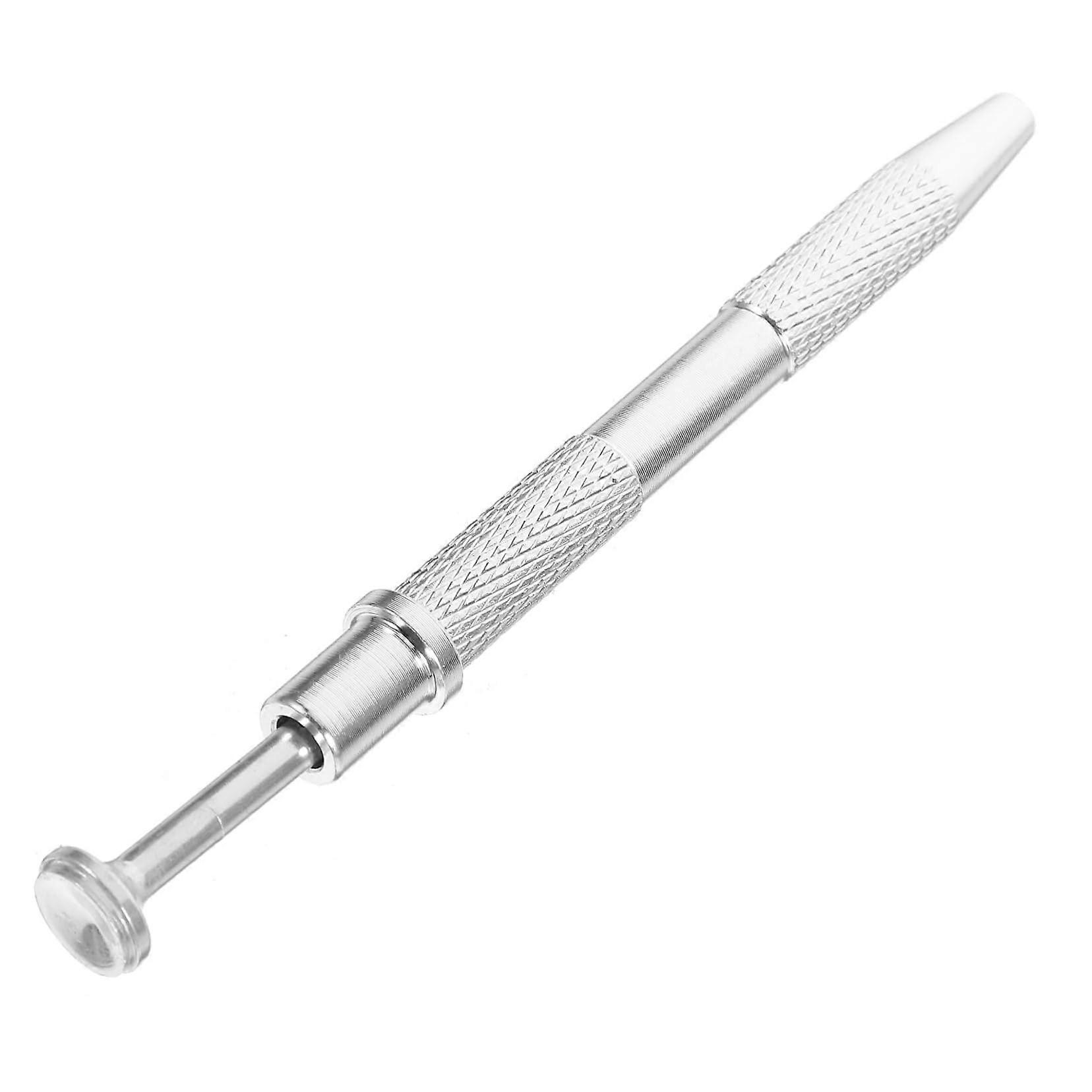 Chip Puller Aluminium Silver Flexible Gripping Tool For Screw Pickup And Chip Extraction Metal Gripper Component Puller