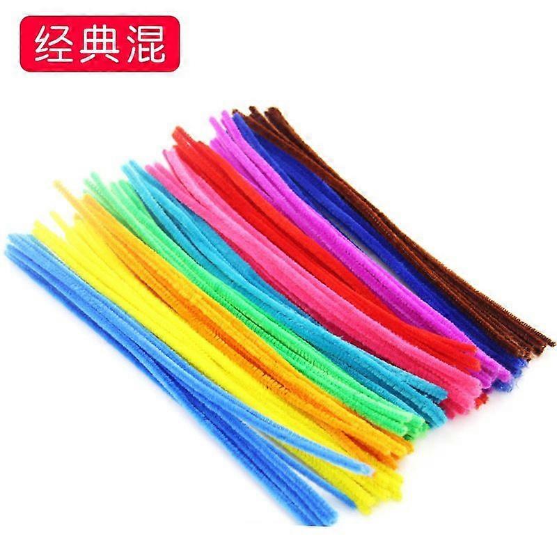 500pcs Multi-Color Pipe Cleaners Craft: Soft Chenille Stems For Diy Projects - Flexible Twisting Rods - Multiple Colors Pipe Cleaners