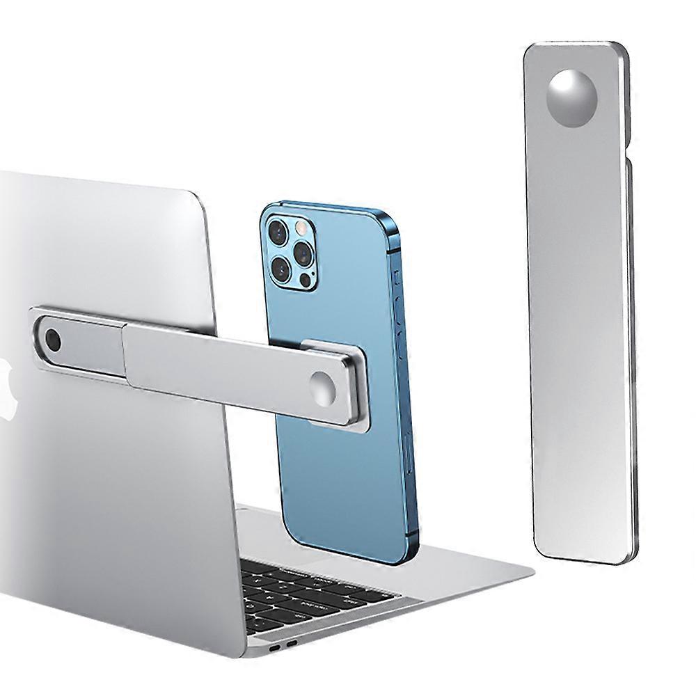 Creative Mobile Phone Computer With Screen Two-In-One Aluminum Alloy Bracket Cooling Folding-Silver