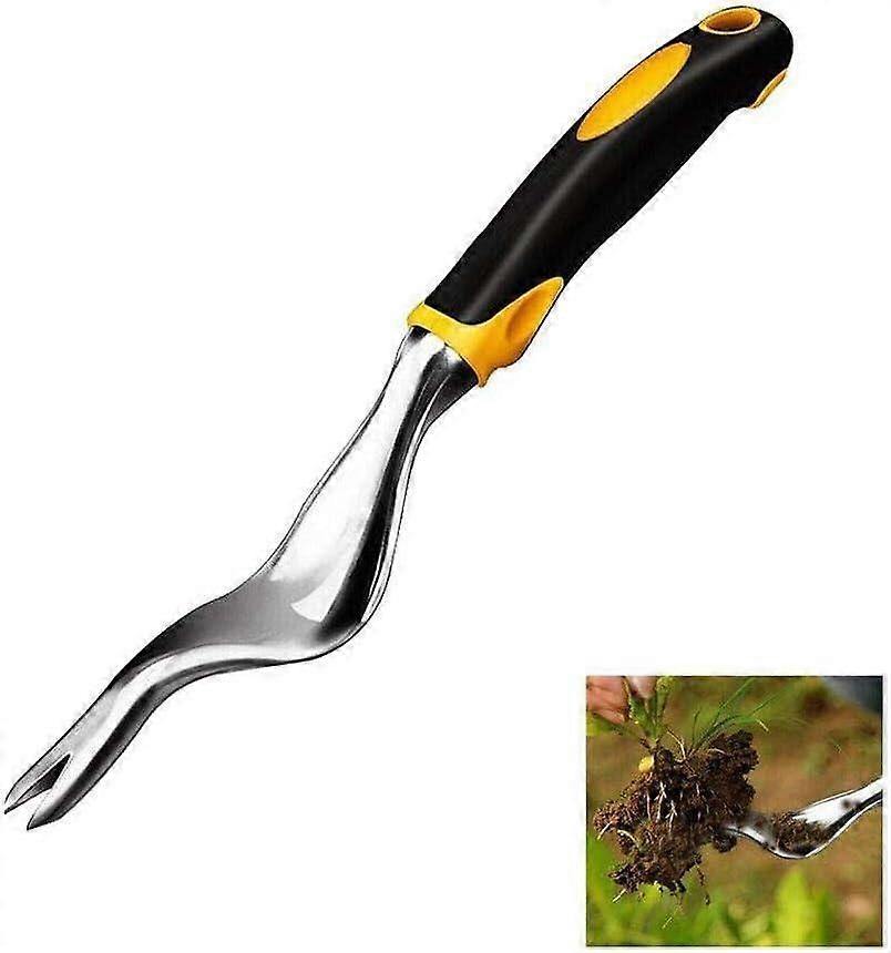 Manual weeders Garden weeder with ergonomic aluminum alloy handle for removing dandelions thistles and other weeds