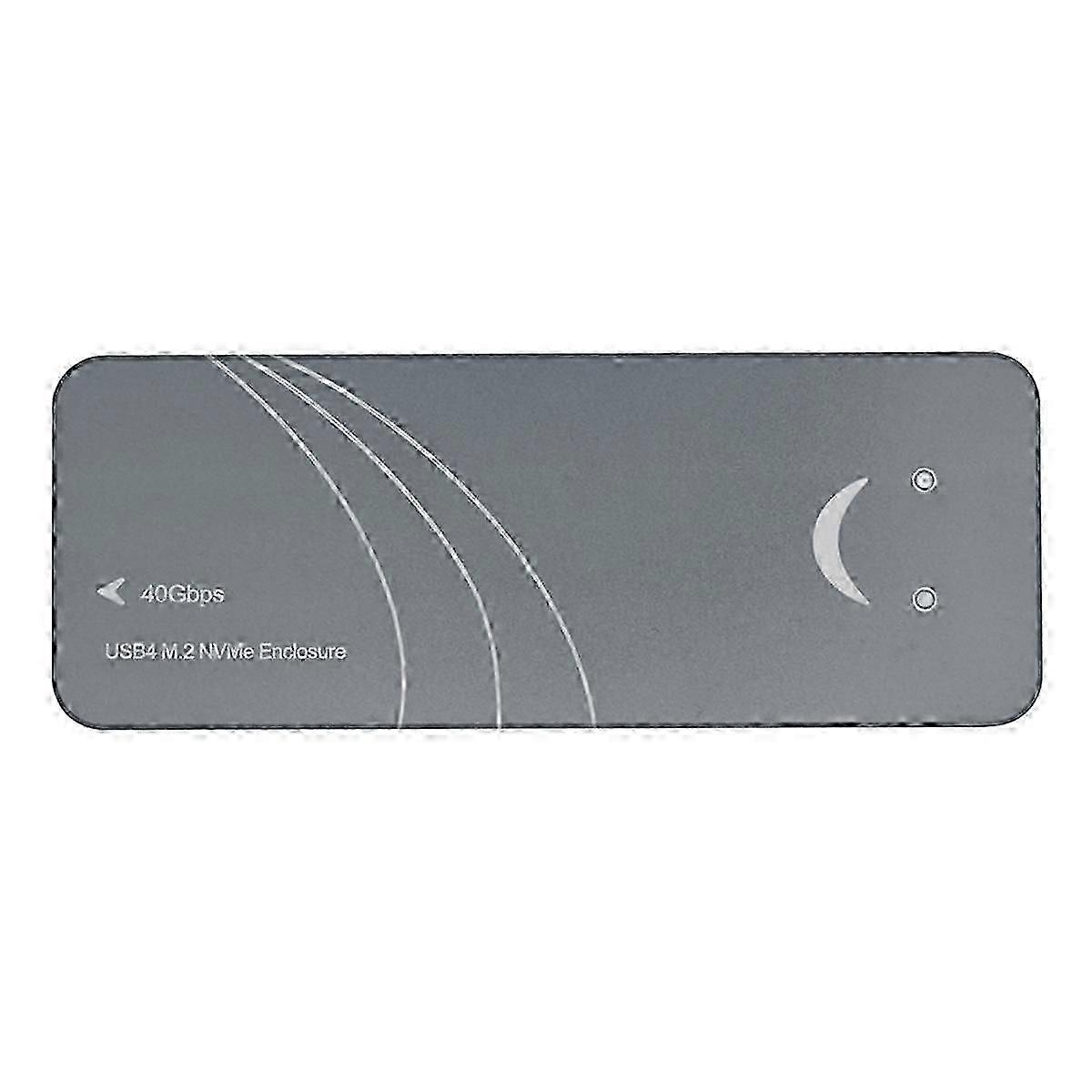 USB 4.0 M2 NVME HDD Enclosure 40Gbps 4TB Aluminum External Case for M.2 Drives