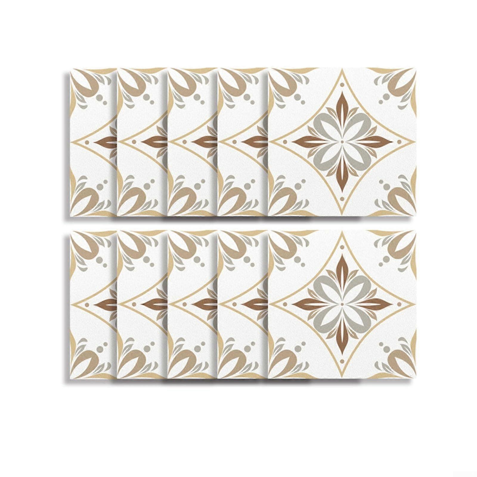 Mosaic tiles for indoor use, on smooth walls and floors in any room, 20 x 20 cm, 10 pieces 20*20cm.