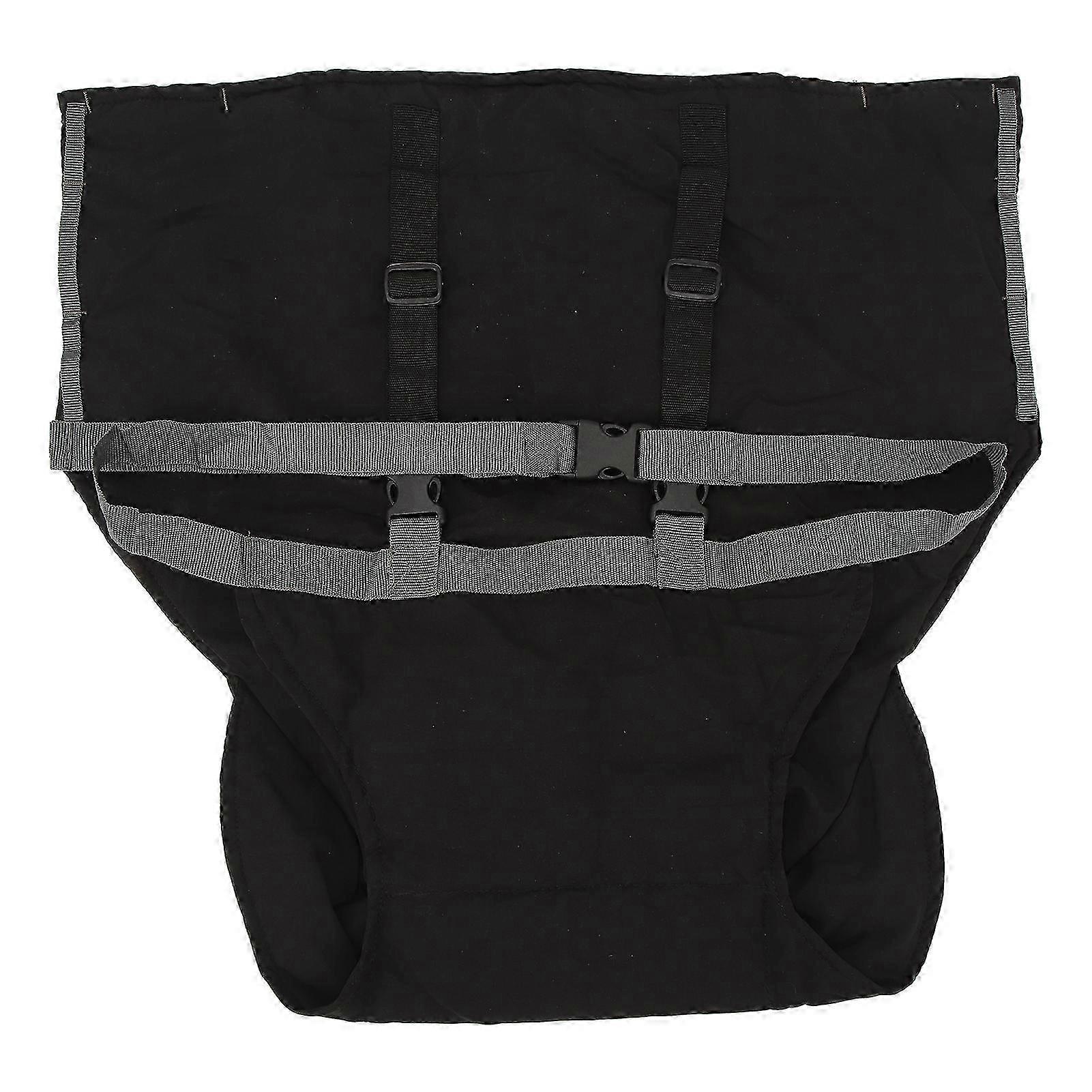 Portable Foldable Baby Harness Seat for Toddlers with Adjustable Shoulder Strap for Travel and Dining