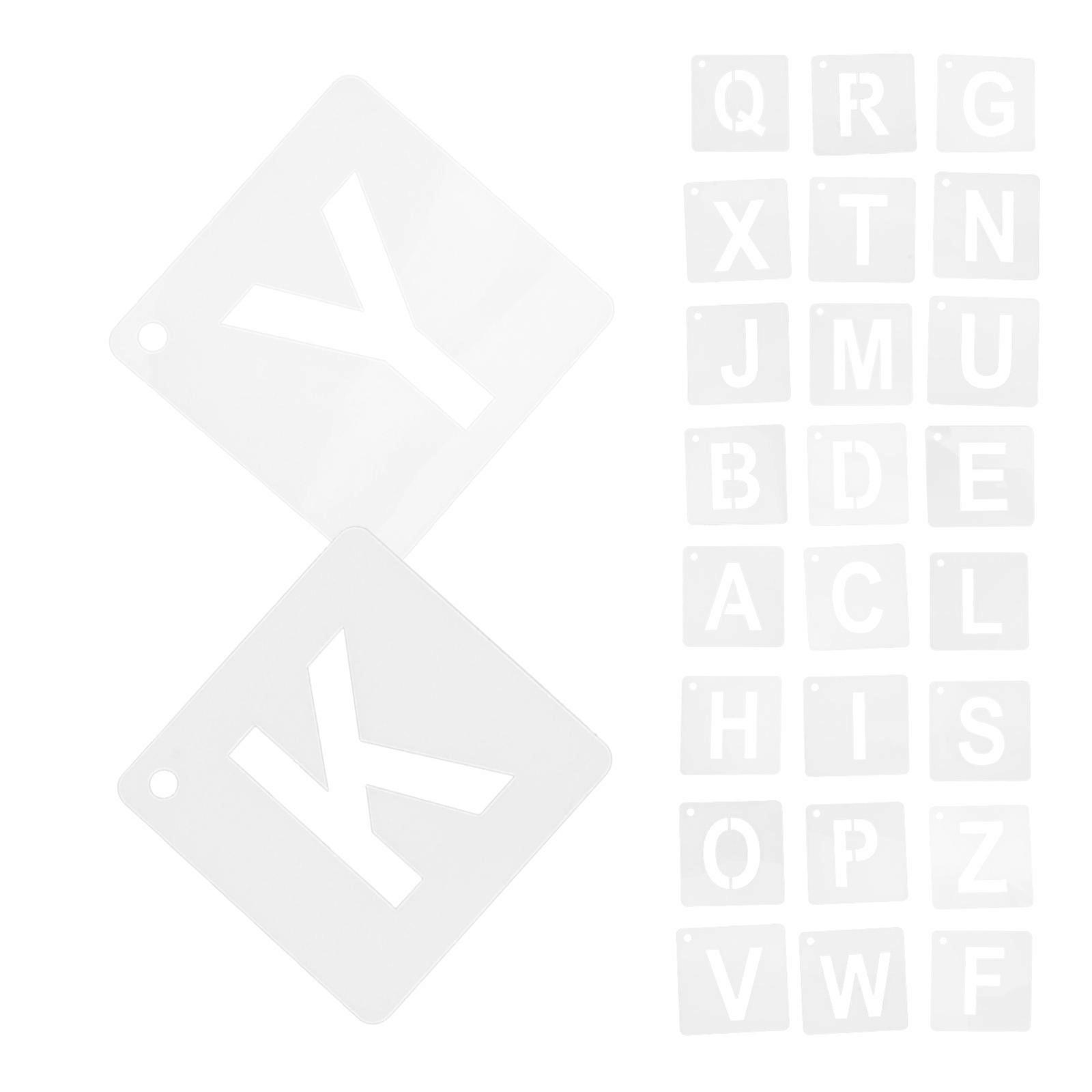 Early Education Plastic Stencils Creative Templates For Young Learners 1 Set