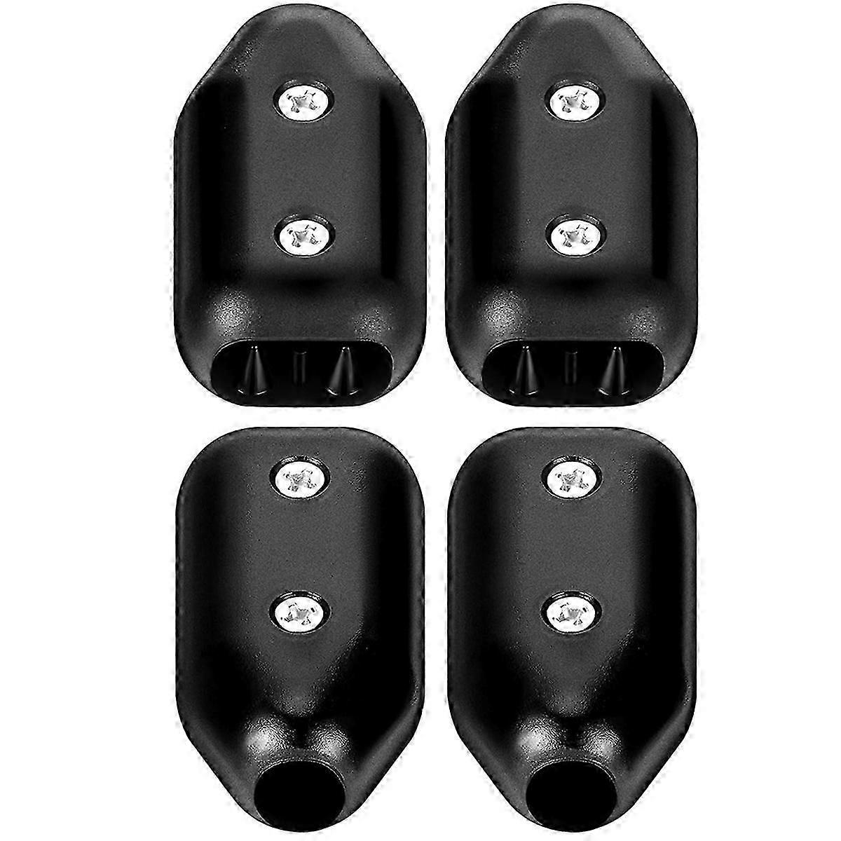 4 braçadeiras de corda reutilizáveis, braçadeira de corda de 3/8 polegadas, braçadeira de conector de corda