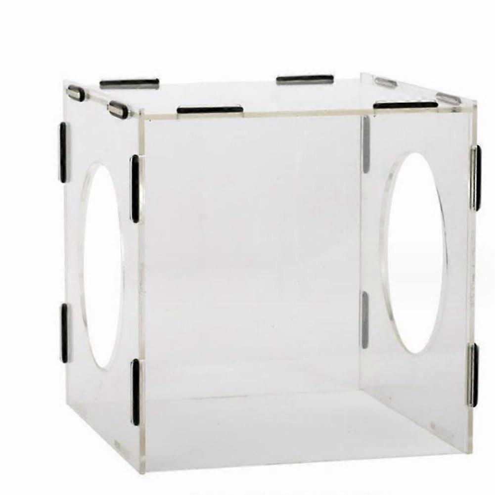 Enclosed Grinding Dust Box Cover - Transparent Polishing Dust Hood, Square, Dustproof, Compatible with Standard Models