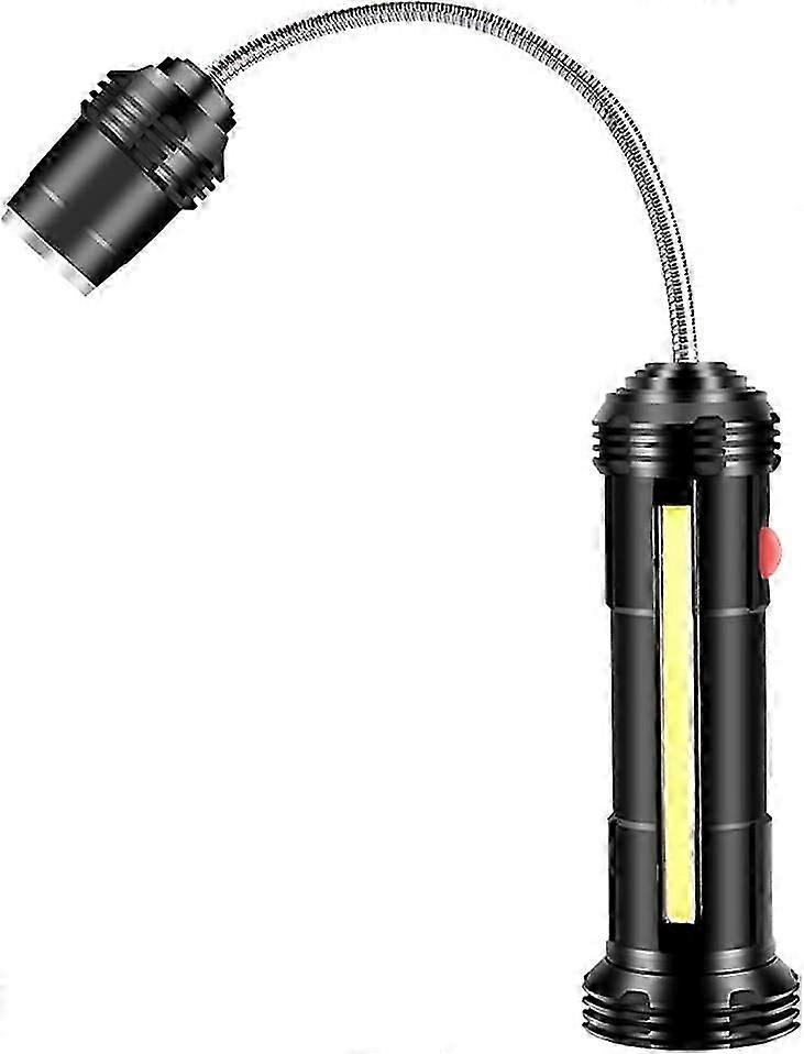 Grillivalo Usb Säädettävä lataus Alumiiniseosgrillilamppu Bbq Lisävarusteet Vaaleat säänkestävät ulkovalot