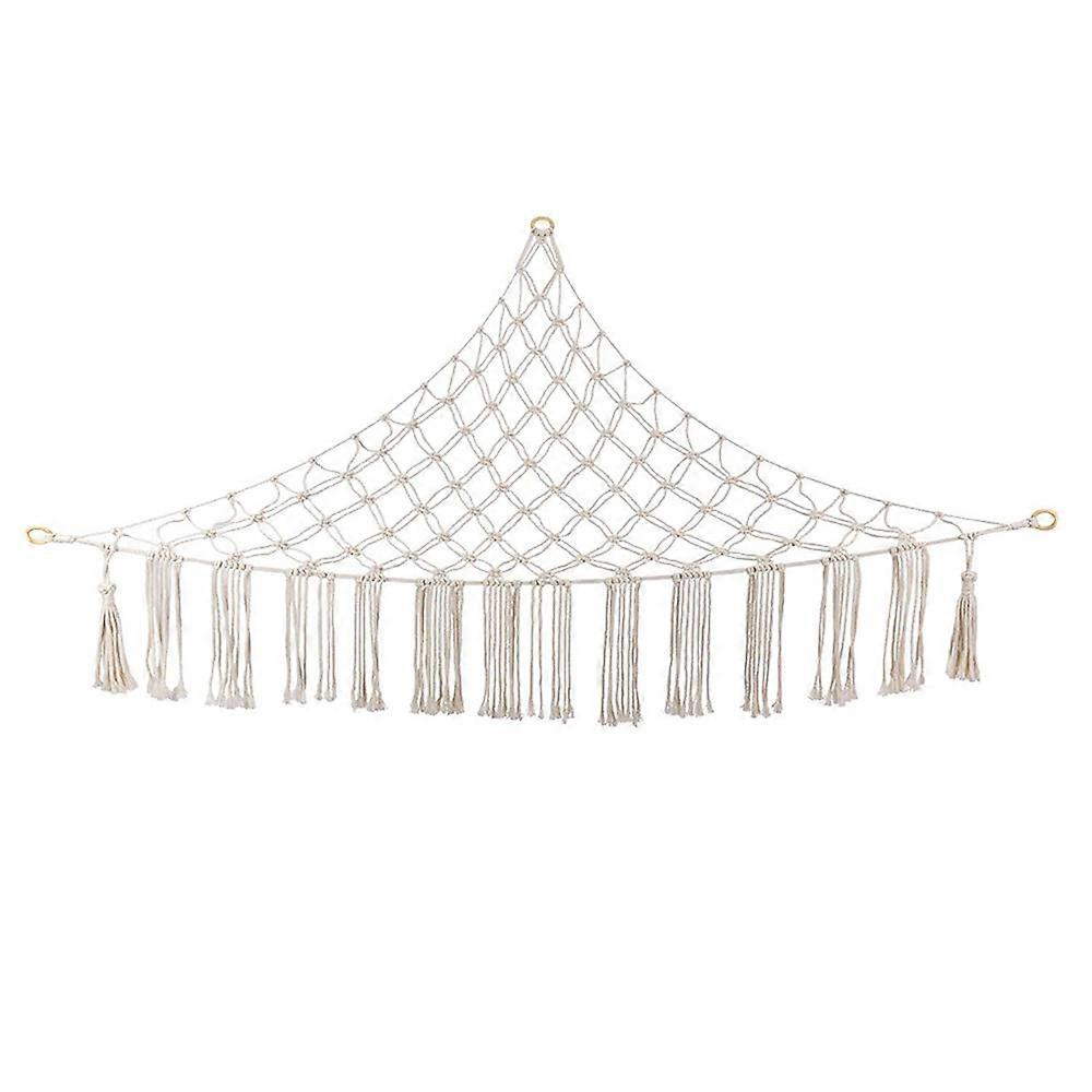 Boho Plush Toy Hammock Net Organizer Stuffed Animals Hanging Toys Storage