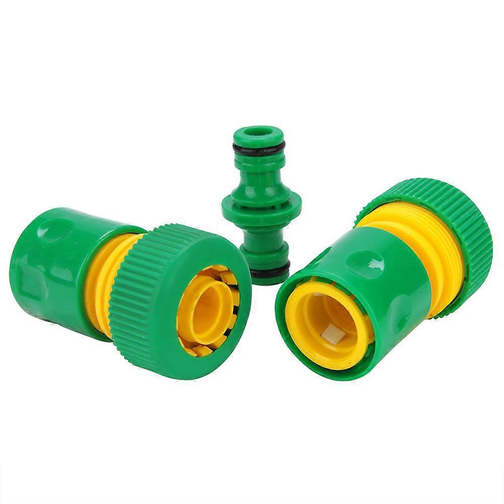 1/2" Water Hose Quick Connector Garden Tap Joiner Joint Tool Kit