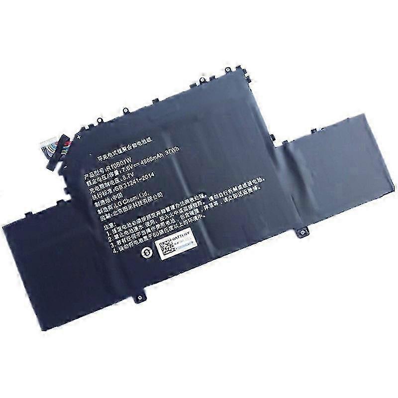 Batterie de l’ordinateur portable R10B01W compatible avec Xiaomi Mi Air 12.5 - Remplacement pour les modèles 161201-01 et 161201-AA
