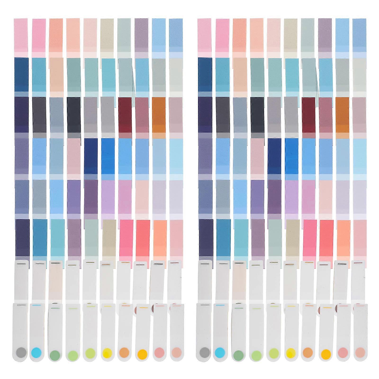 Decorative Book Tabs Textbook Markers Indexing Highlighting For Readers Practical And Versatile 3200Pcs/Set