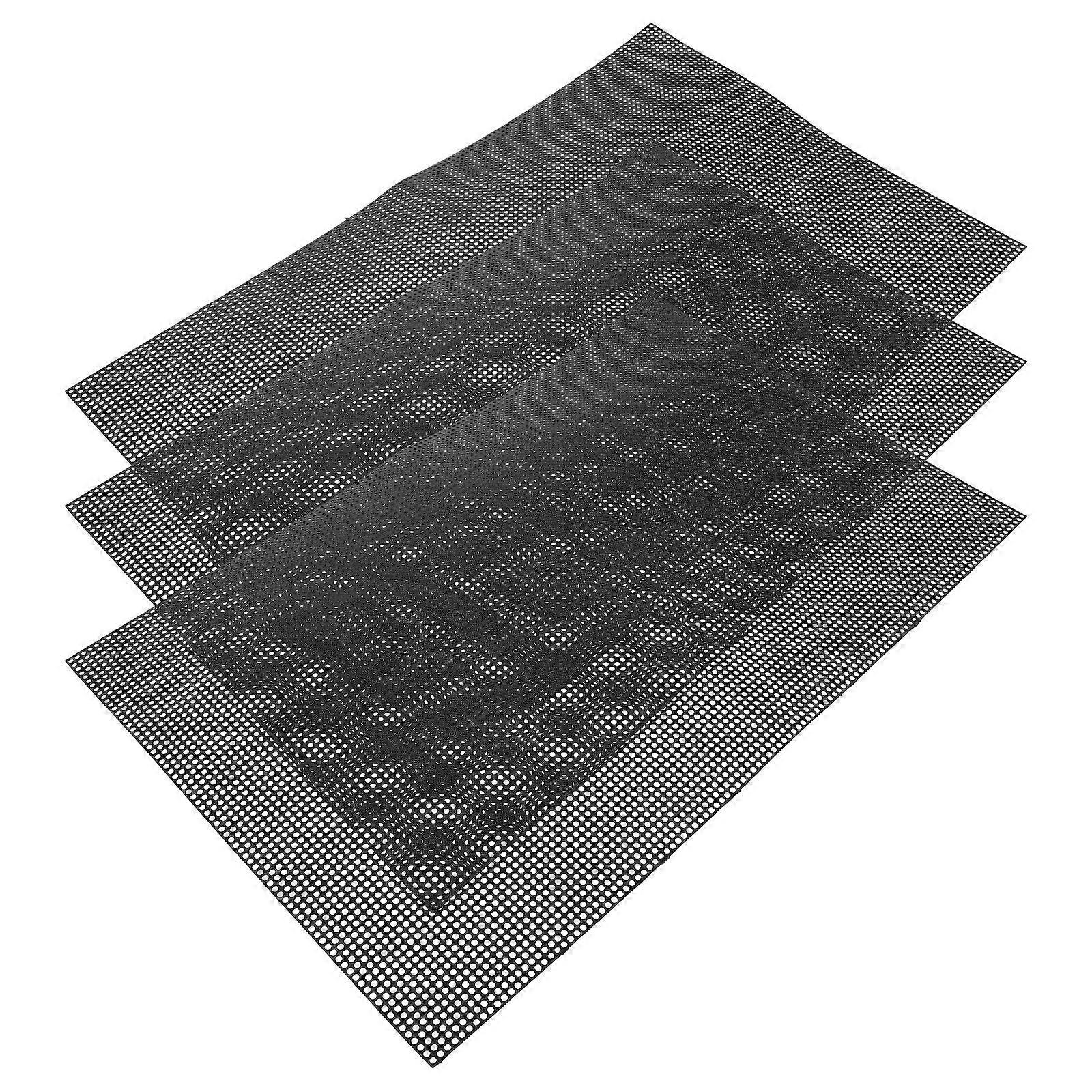 Mesh DIY Sheets Plastic Mesh Canvas for Embroidery 3Pcs for Stitch Crafting