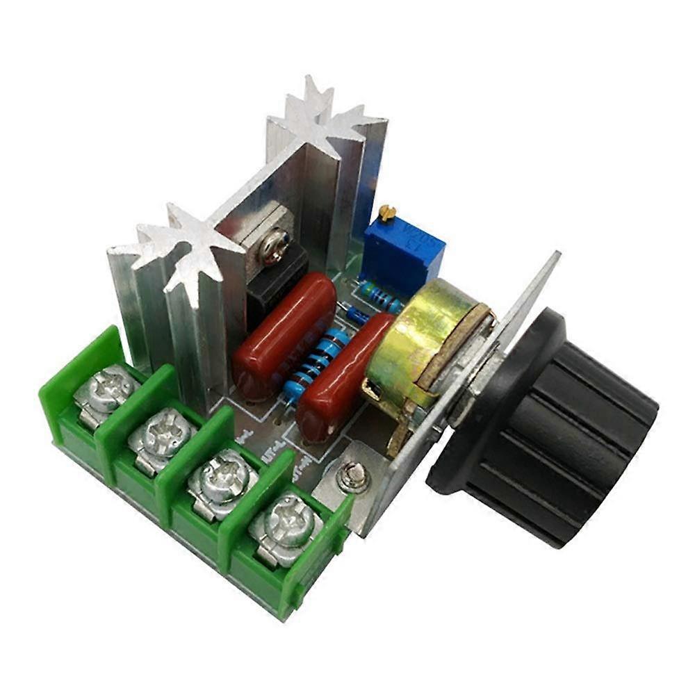 AC 220V 2000W SCR Voltage Regulator Dimming Dimmer Speed Controller Thermostat