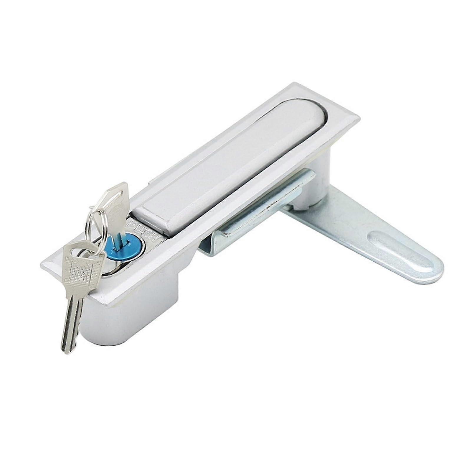 MS490 Distribution Cabinet Lock - Durable Switch Cabinet Door Lock for Electrical Meter Box with Keys, Padlock Included, 1 Piece