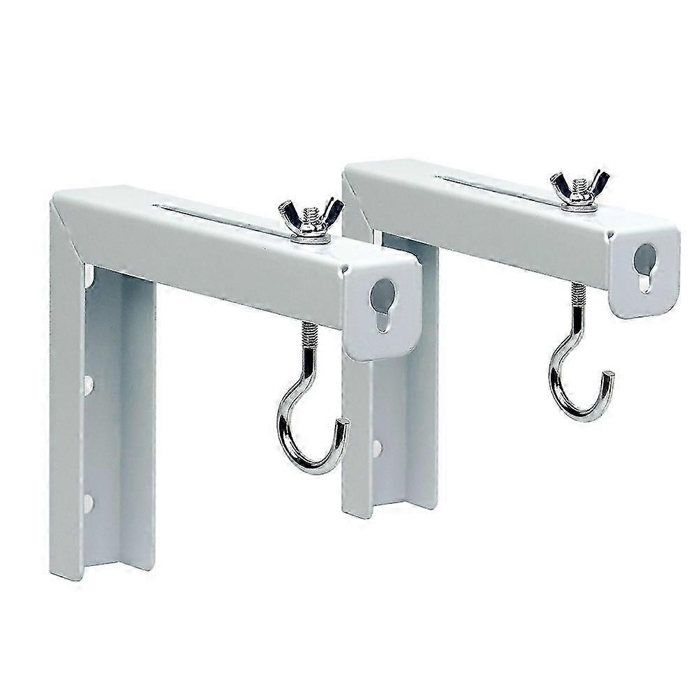 2025 A pair of off wall mounting brackets for projector screens