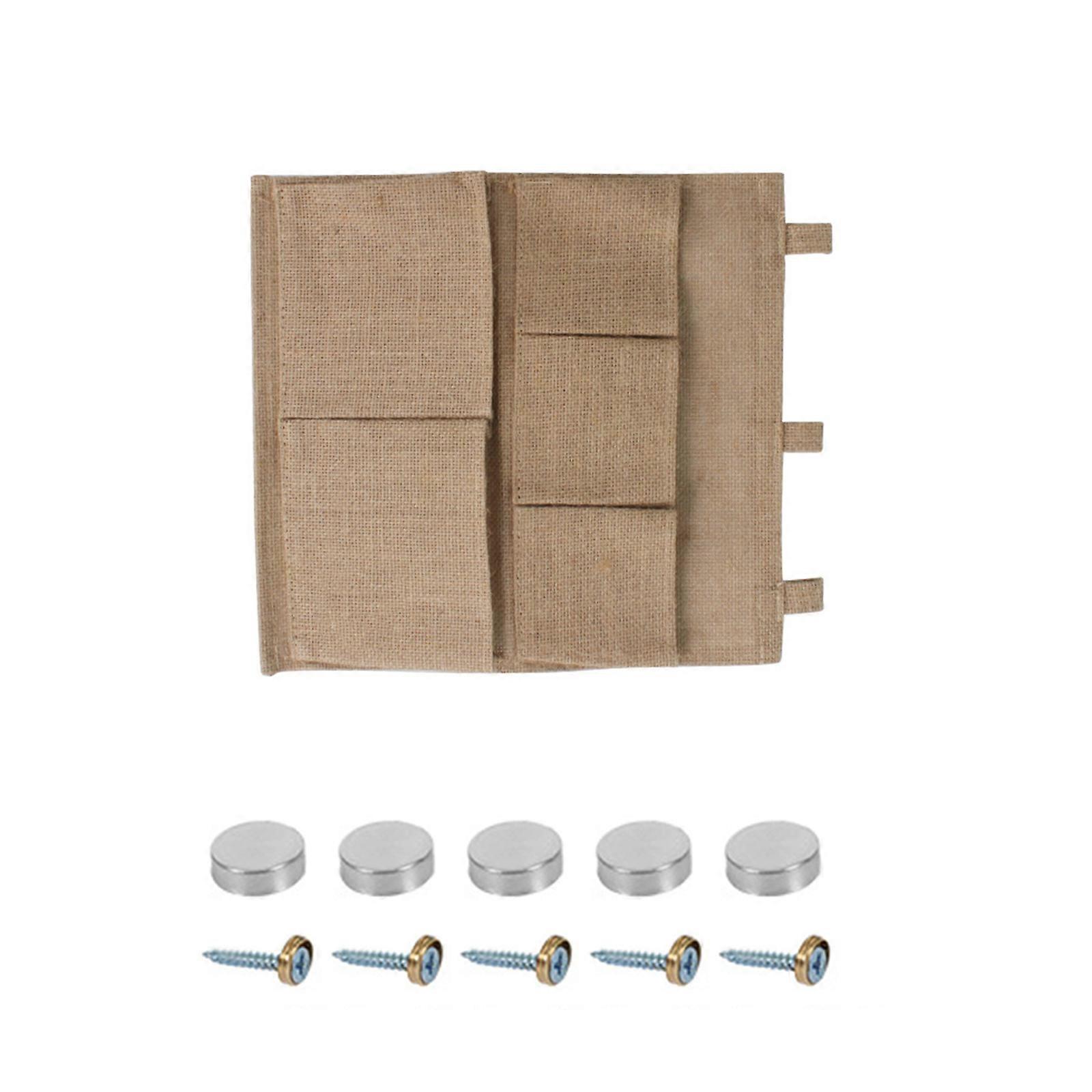 Space Saving Hanging Storage Solution with Multiple Pockets Functional Wall Hanging Storage Bag for Household Essential  small