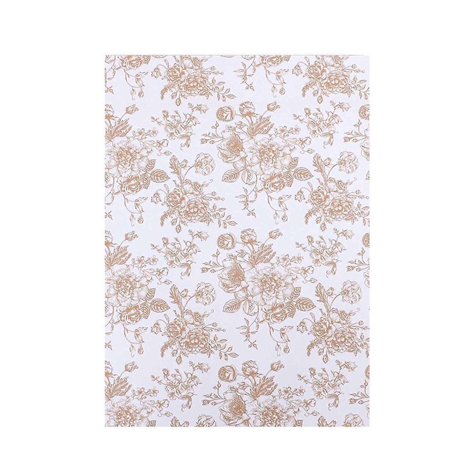 Blossom gift wrapping paper, art packaging paper, 10 sheets (Type 5)
