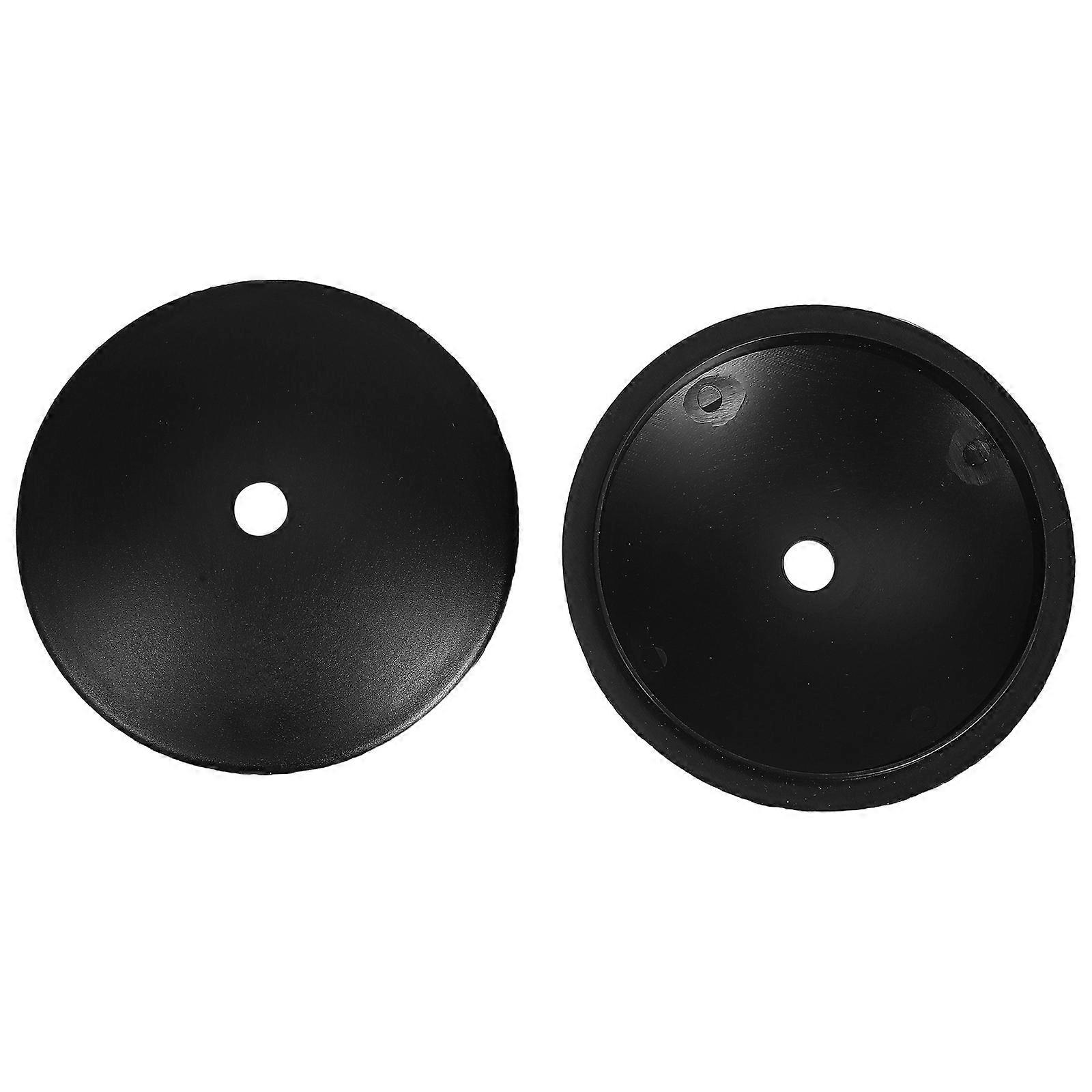 2pcs Toilet Brush Odor Blocking Replacement Covers Splash Plate Efficient Cleaning Stain Resistant Easy Installation