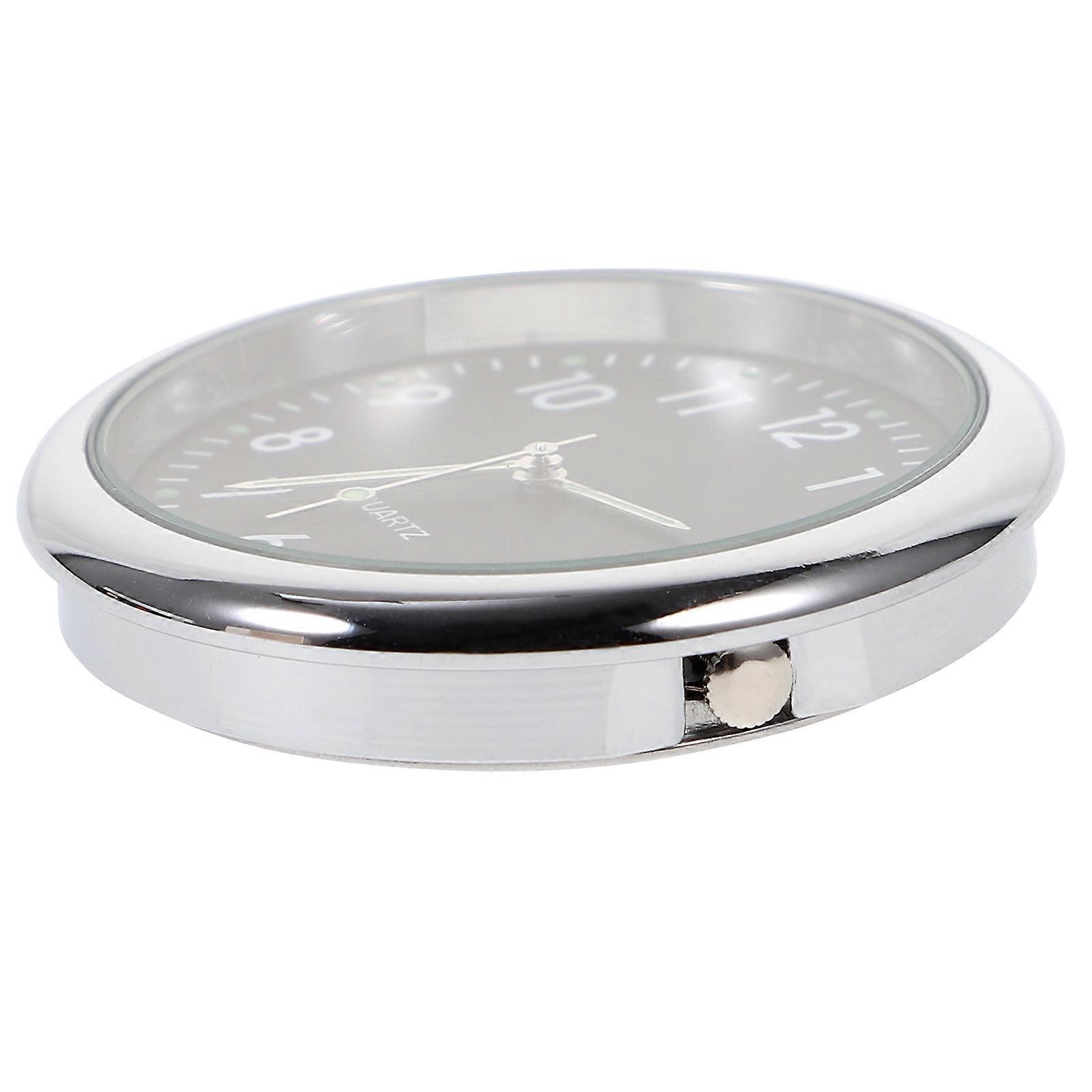 Dashboard Clocks For Cars Compact Design For Car Interior And Office Use 1Set