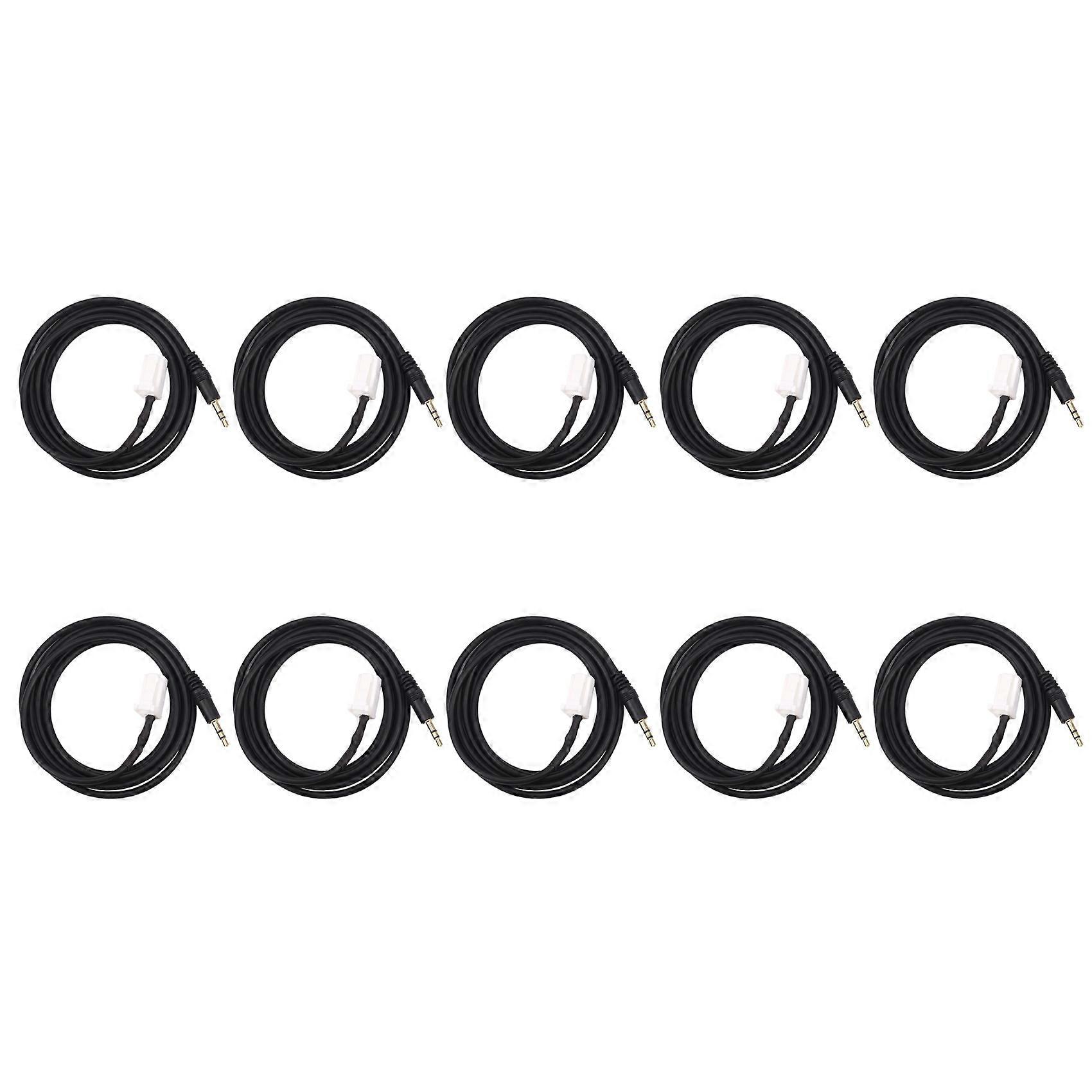 10X Car AUX Adapter Audio Cable 8 Pin Plug for Swift Jimny