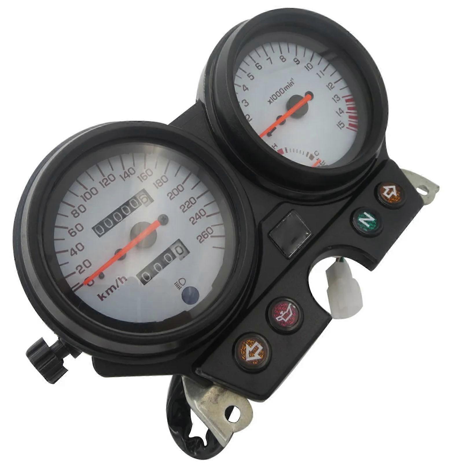 Digital Display Cluster Speedometer Odometer Dashboard Suitable for CB600 Waterproof Motorbike Instrument LED Tachometer Multicolor