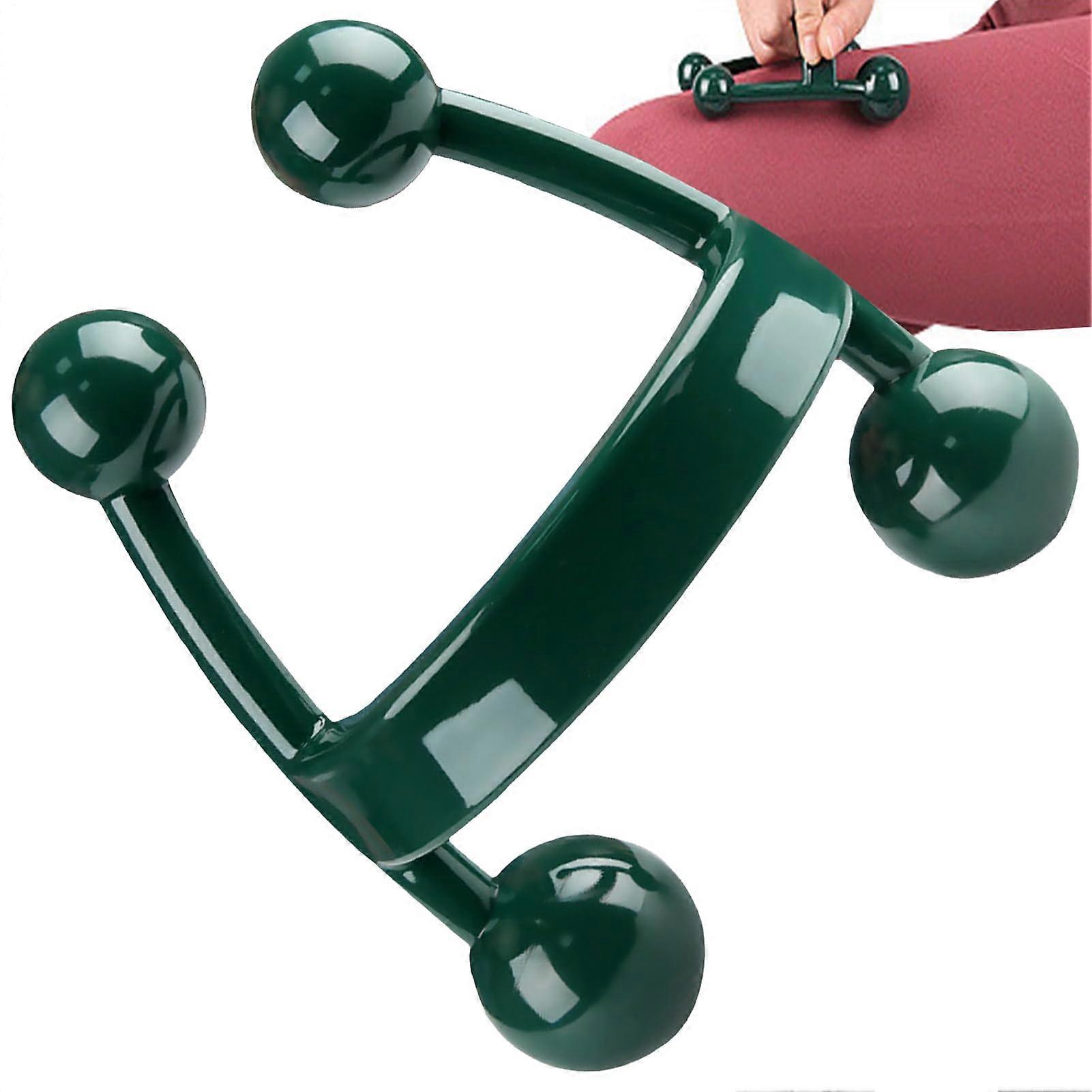 Back Knot Massage Tool H-Shaped Handheld Back Massager Lightweight Health Product For Home Use Gift For Birthdays