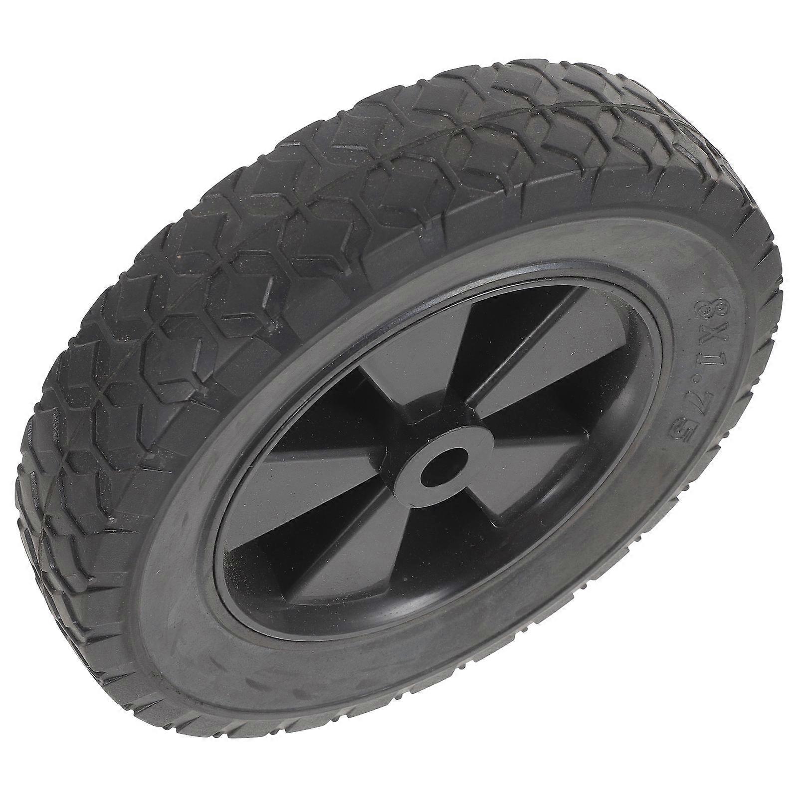 Heavy Duty Cart Wheels Non Slip Diamond Pattern Practical Design Homeowners 1Pack